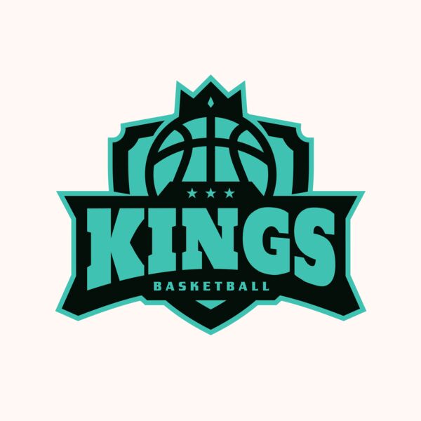Kings Basketball Logo Template Thumbnail