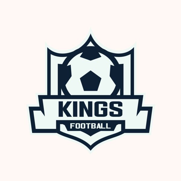 Kings Football logo template Thumbnail