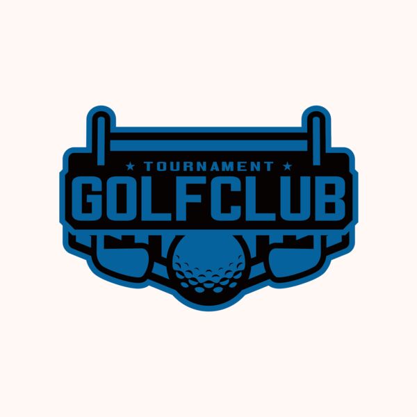 Golf club Tournament logo template Thumbnail