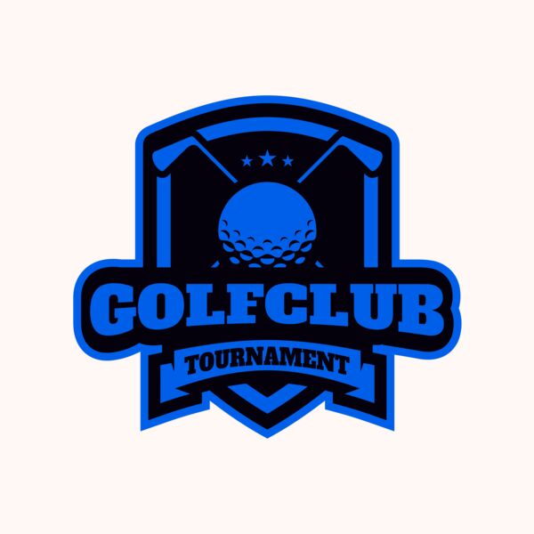 Golf Club Tournament logo template 03 Thumbnail
