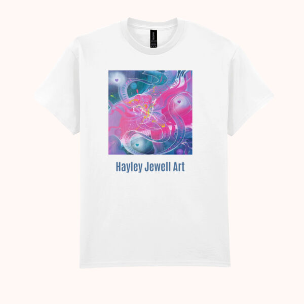 Unisex Graphic Tee with Cool Abstract Art Print Thumbnail