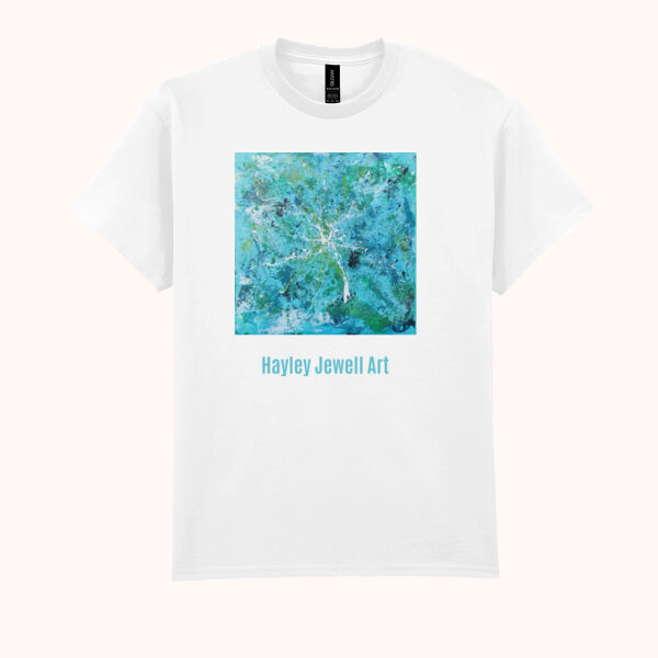 Abstract Graphic T-shirt with Unique Art Design for Men and Women Thumbnail