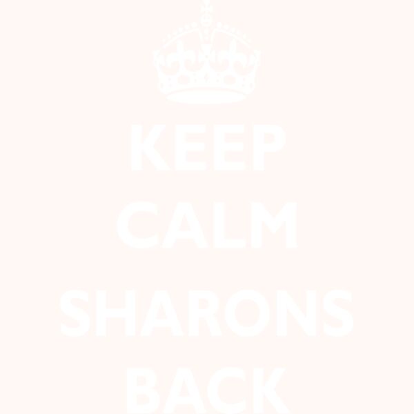 1016 KeepCalmSharonsBack White Thumbnail