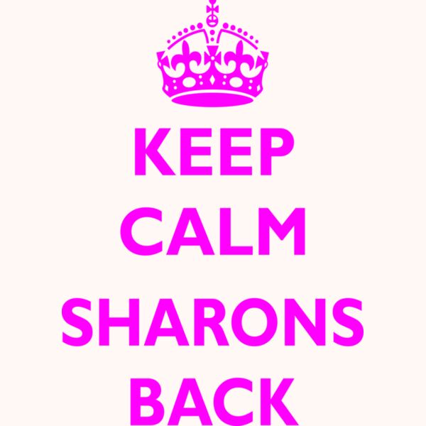 1016 KeepCalmSharonsBack Pink Thumbnail