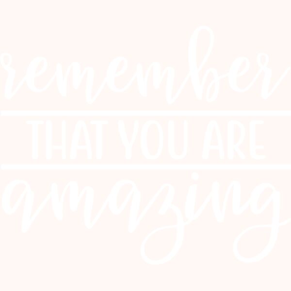 You Are Amazing Thumbnail