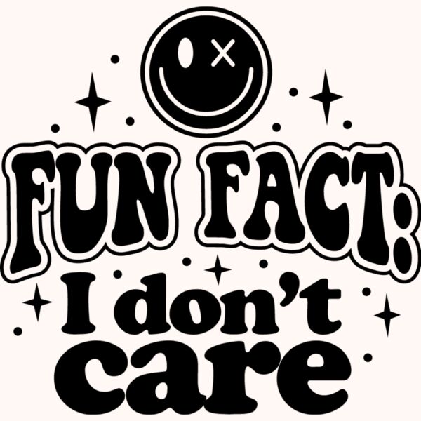 Fun fact I dont care Thumbnail