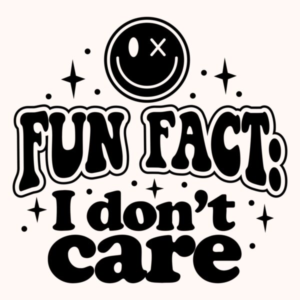 Fun fact I dont care Thumbnail