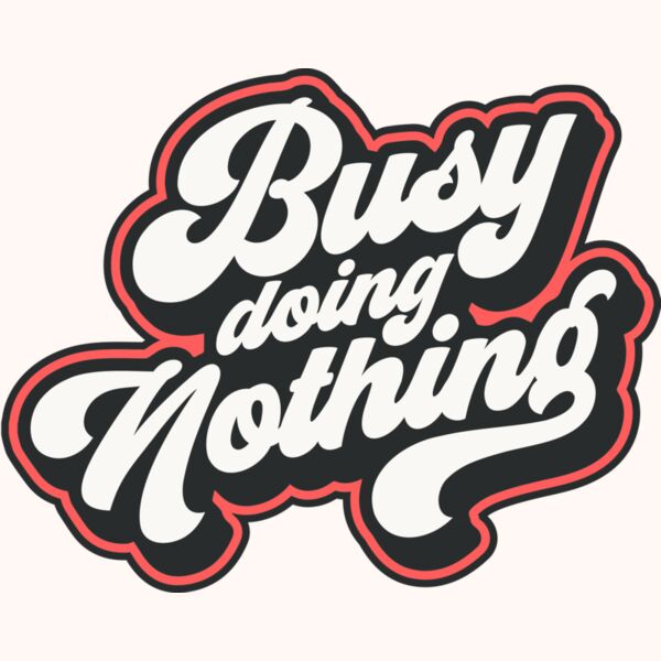 Busy doing nothing SVG Thumbnail