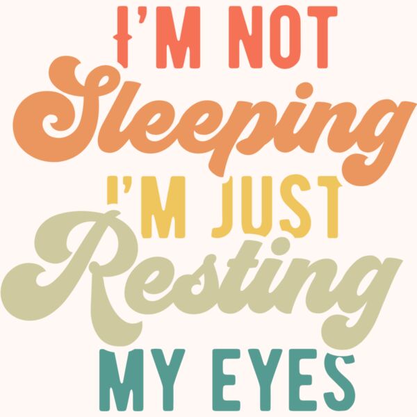 Im not sleeping SVG Thumbnail