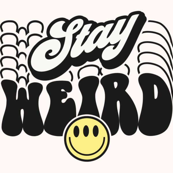 Stay weird SVG Thumbnail