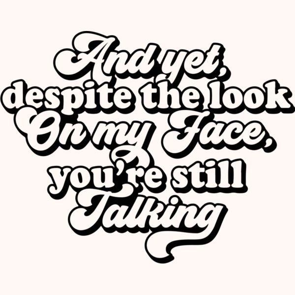 And yet youre talking Thumbnail