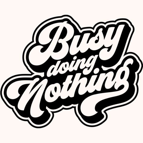 Busy doing nothing SVG Thumbnail