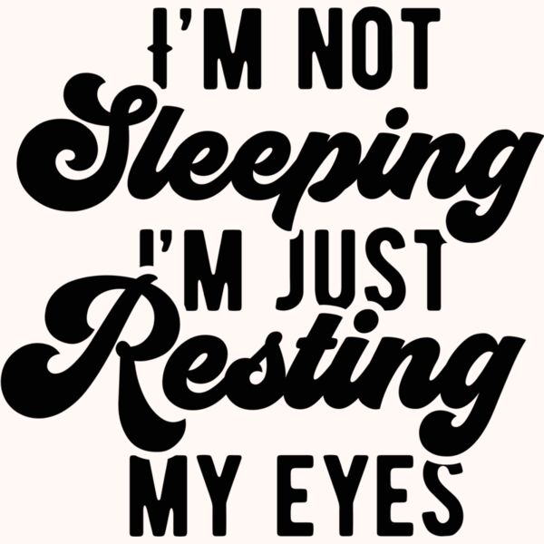 Im not sleeping Thumbnail