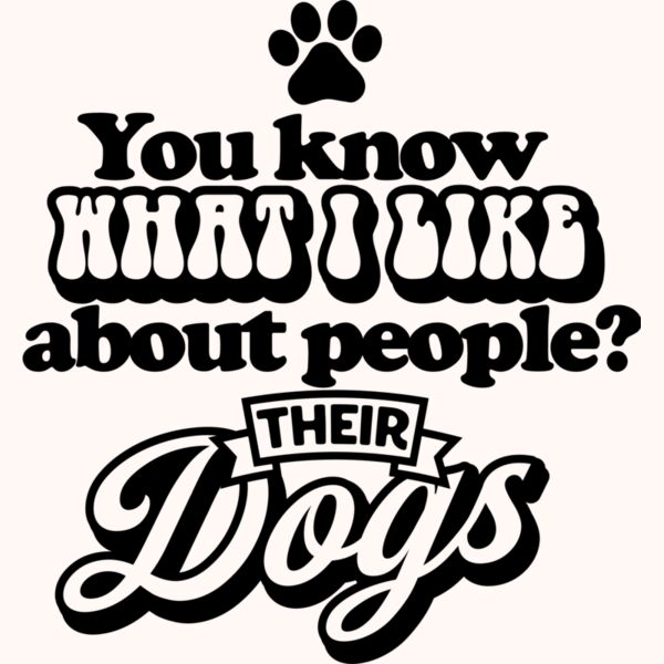 You know what I like about people SVG Thumbnail