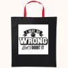 Varsity cotton shopper short handle Thumbnail
