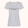 Women's valueweight v-neck T Thumbnail