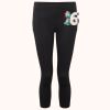 Women's TriDri® recycled performance leggings 3/4 length Thumbnail