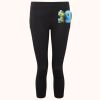 Women's TriDri® recycled performance leggings 3/4 length Thumbnail