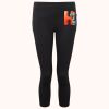 Women's TriDri® recycled performance leggings 3/4 length Thumbnail