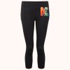 Women's TriDri® recycled performance leggings 3/4 length Thumbnail