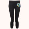 Women's TriDri® recycled performance leggings 3/4 length Thumbnail