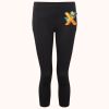 Women's TriDri® recycled performance leggings 3/4 length Thumbnail
