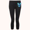 Women's TriDri® recycled performance leggings 3/4 length Thumbnail