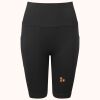 Women’s TriDri® ribbed seamless '3D Fit' cycle shorts Thumbnail