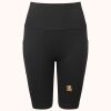 Women’s TriDri® ribbed seamless '3D Fit' cycle shorts Thumbnail
